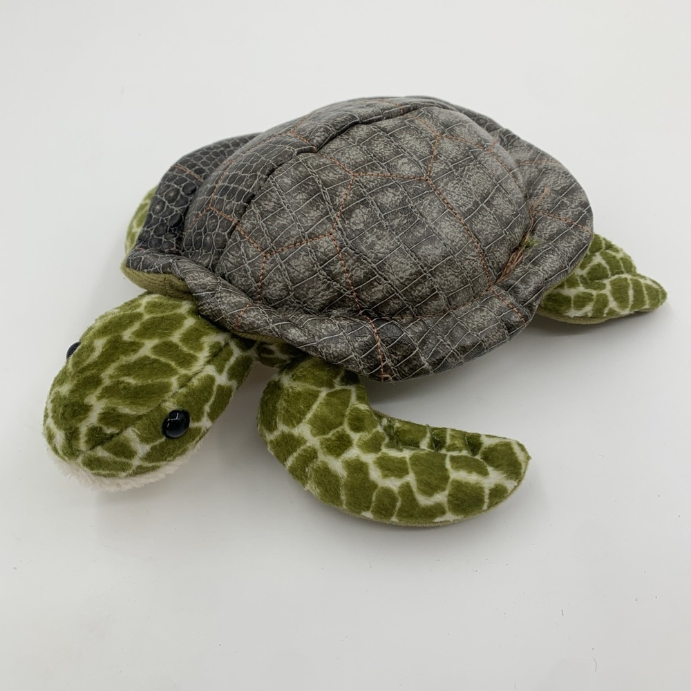 FOUR SEASONS Resort NEVIS 9" Douglas Sea Turtle Plush Green‎ White Small 2013